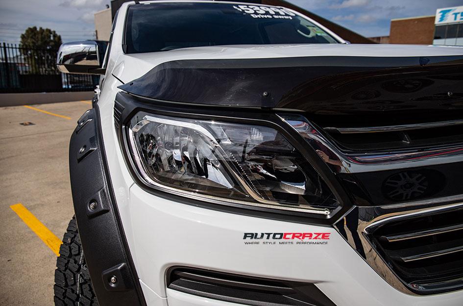 HOLDEN COLORADO BEAST BLACK MACHINED WITH DARK TINT